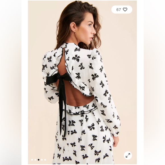 Sister Jane Dresses & Skirts - Sister Jane Brooklyn Bow Maxi Dress